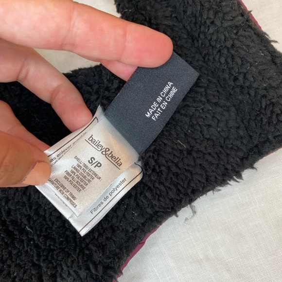 Bailey & Bella Quilted Purple Dog Parka Jacket - Picture 7 of 15